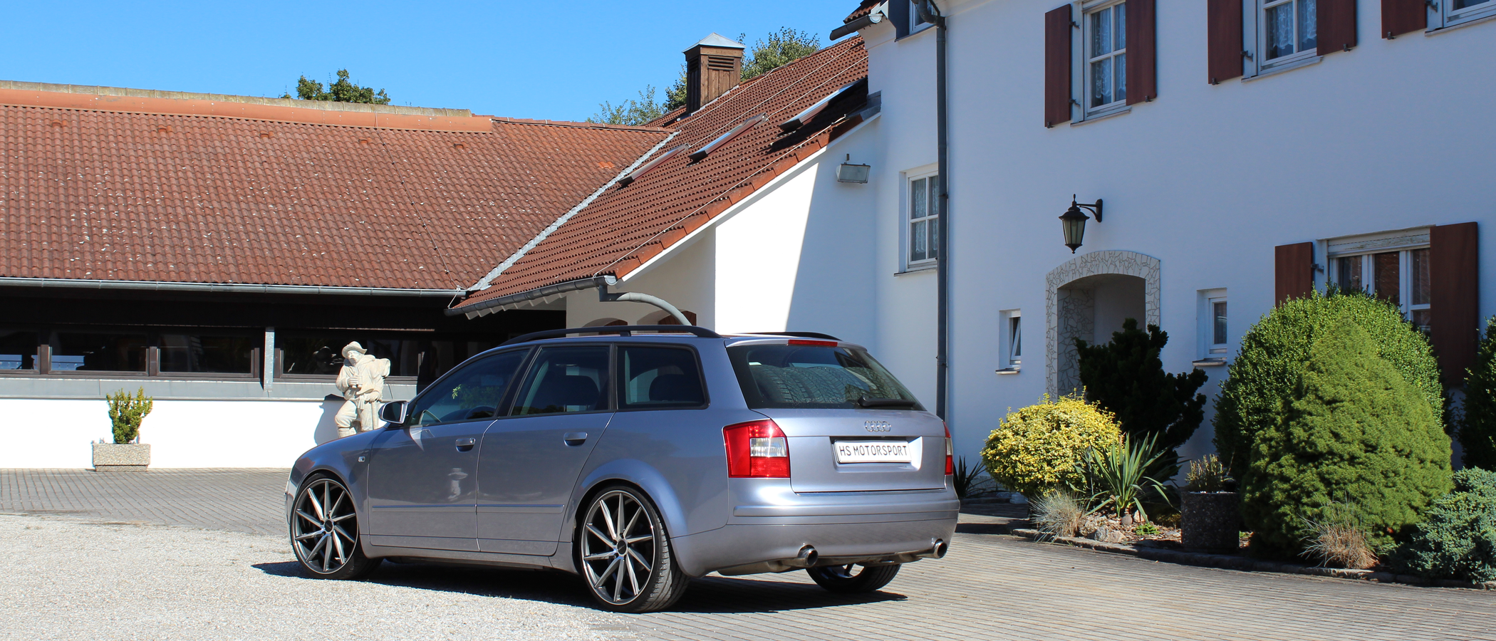 Audi A4 8E mit 20 Zoll Adavance Wheels