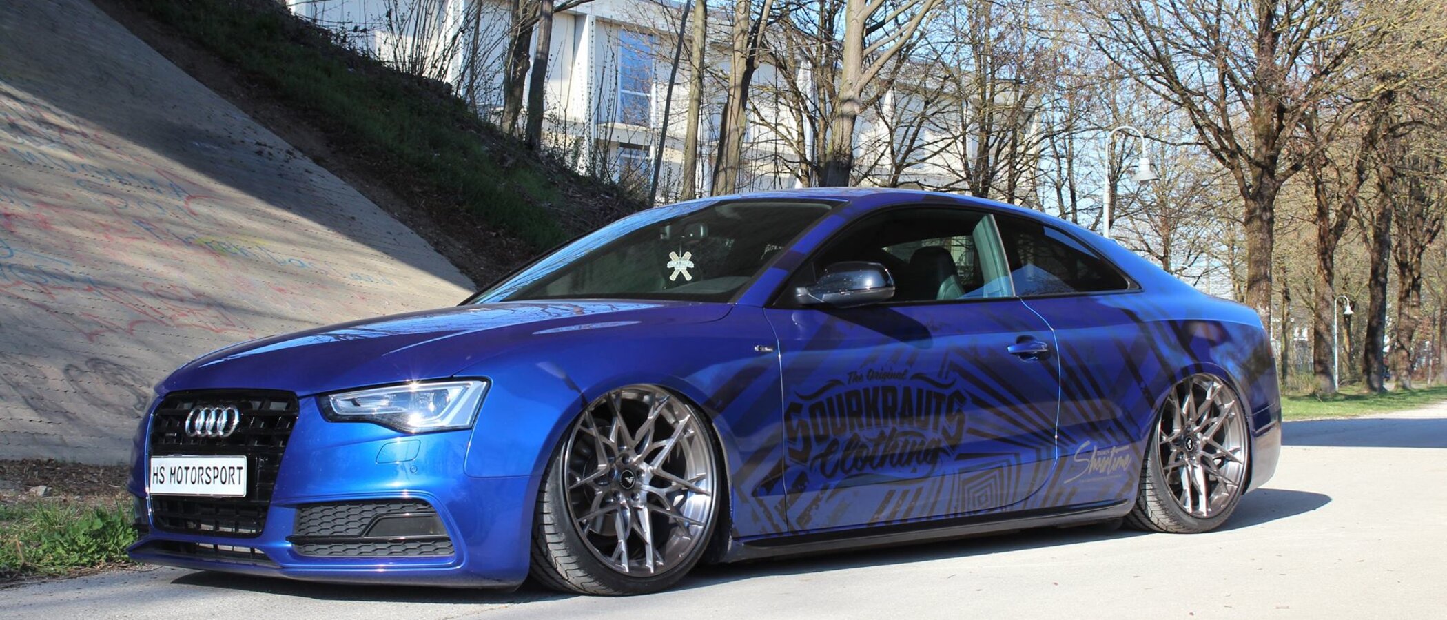 Audi A5 MetBlau Vorsteiner